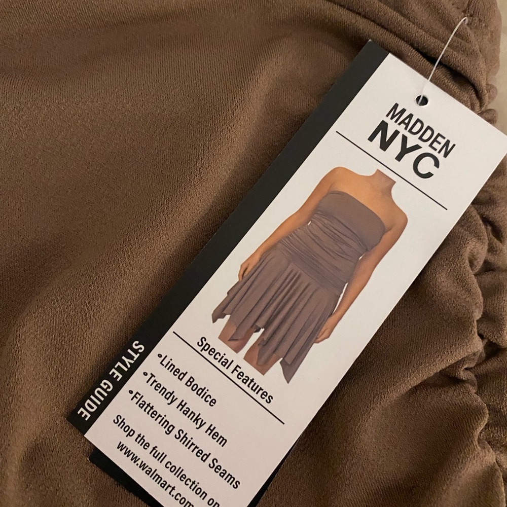 Women's Ruched Drop Waist Dress